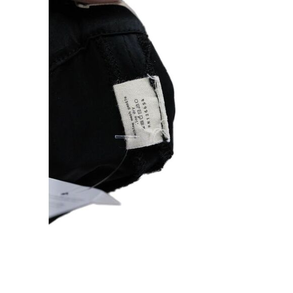 L'Agence Womens Satin Drawstring Waist Cropped Pants Black Size 2 - Picture 4 of 6